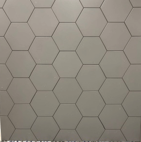 Hexagon Grey 22×25